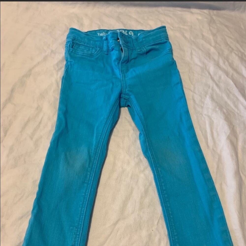 Baby Gap Mini Skinny Bright Blue Jeans 3yrs old